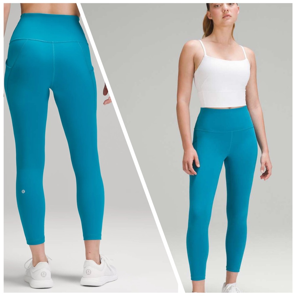New with Tags Lululemon athletica Wunder Train HR Tight 25” Pockets size 6